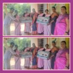 सर्व अंगणवाडी मध्ये गॅस सिलेंडर देण्यात आले